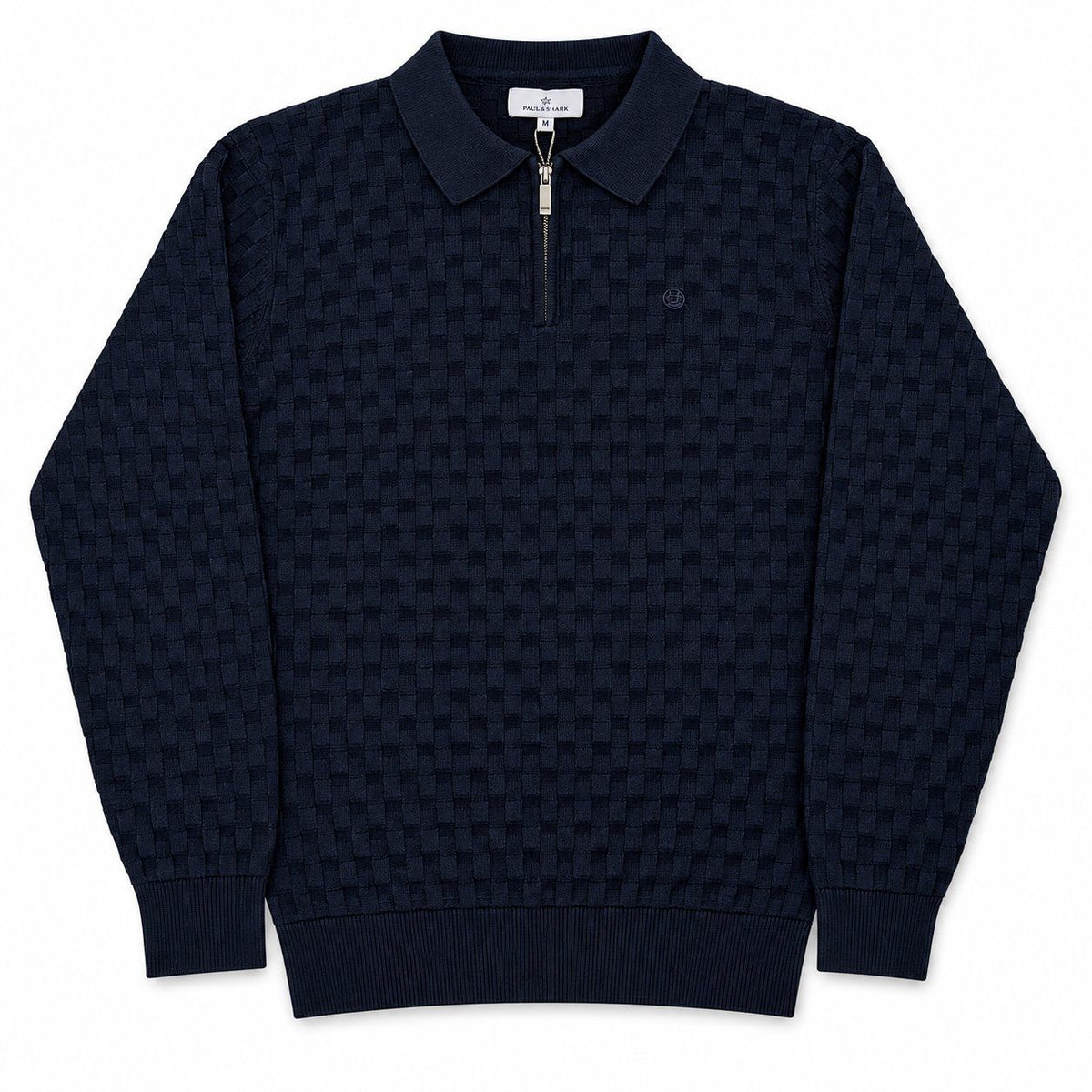 Polo en tricot manches longues FELLOWS PREMIUM (110-MARINE - 263028) MODÈLE: 62.1129