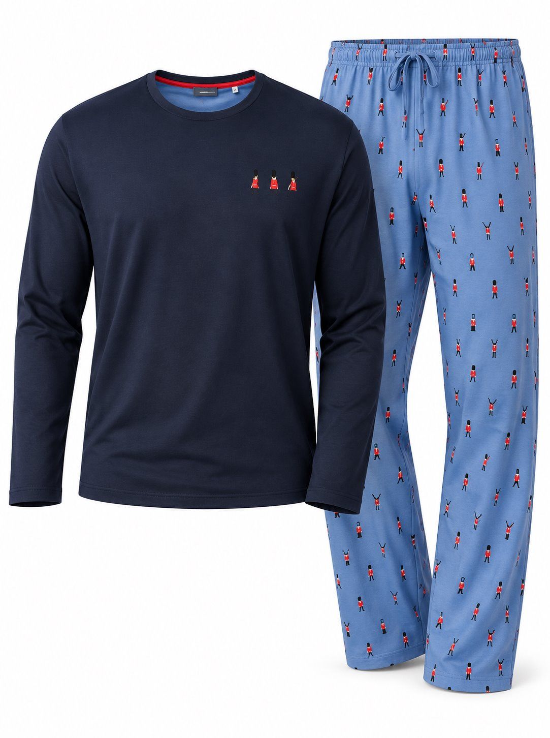 Pyjama jambes longues, manches longues YOU365 (BLEU - 263049) MODÈLE: LS892342