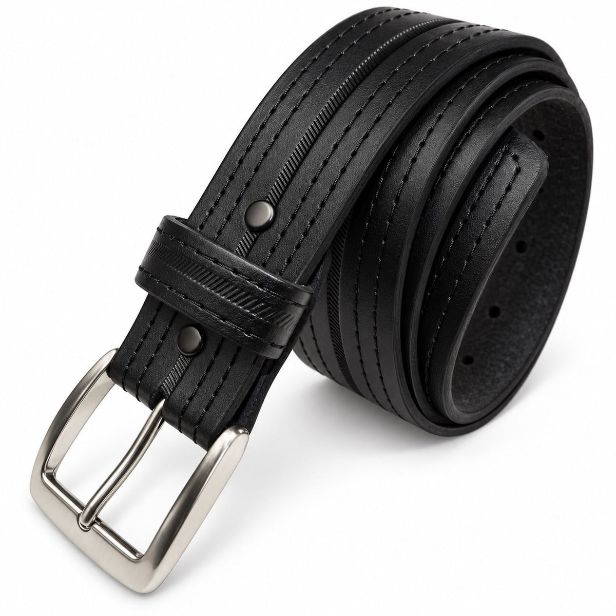 Ceinture 2 coutures MARCO (NOIR - 263053) MODÈLE: 2020