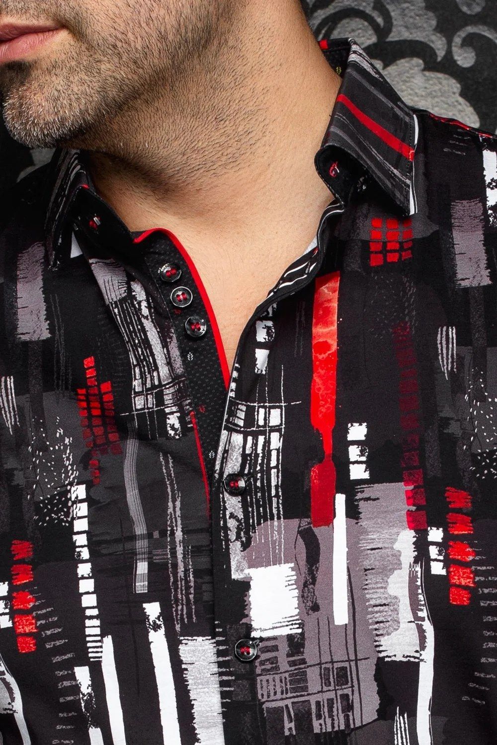 (BLACK/RED - 263075) MODÈLE: BEAUMONT