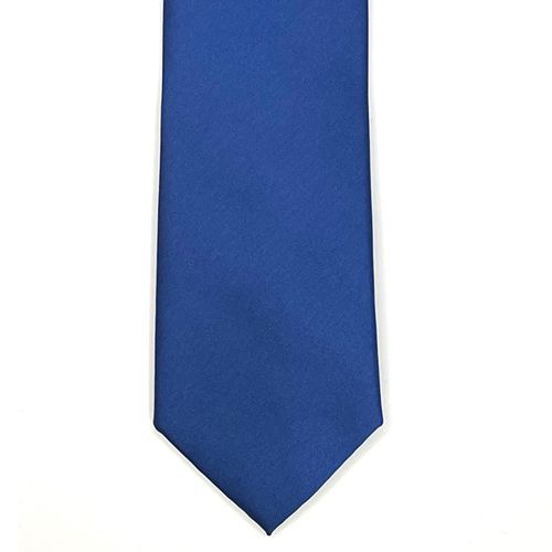 Cravate uni KNOTZ (66-BLEU R - 16127) MODÈLE: M100