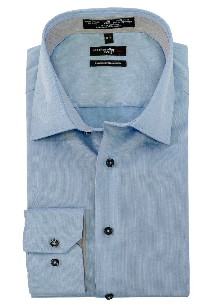 Chemise habillée Leo Chevalier (14-BONNIE BLUE - 20120) MODÈLE: 225161