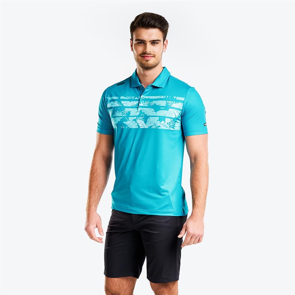 POLO SLIGO MANCHES COURTES (417-PEACOCK BLU - 20232) MODÈLE: SL23015