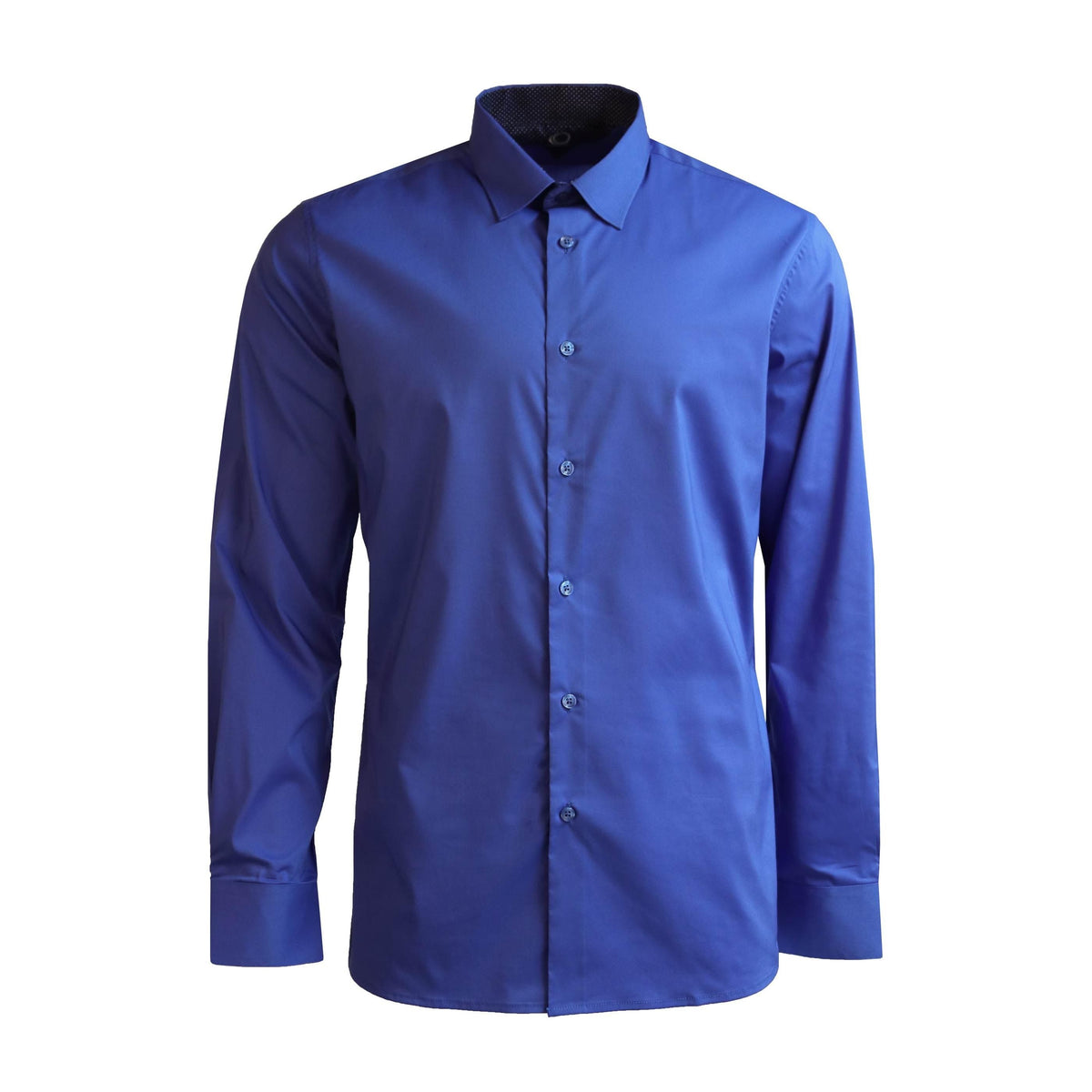 230115-Chemise habillée pour homme uni (ROYAL - 230115) MODÈLE: CH930