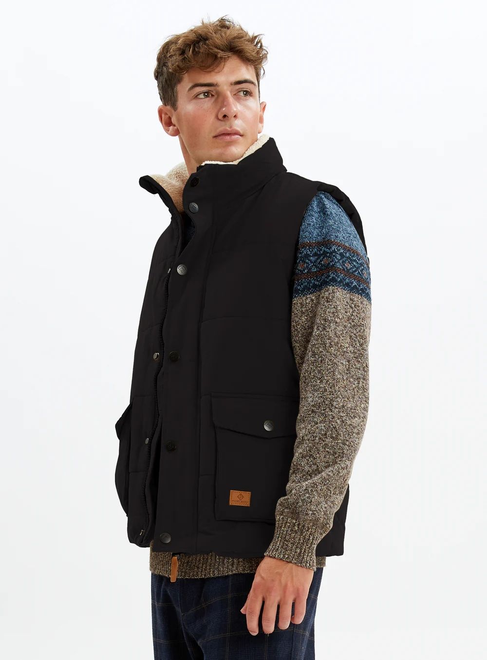 Veste sans manche doublée POINT ZERO (NOIR - 230647) MODÈLE: 7168010