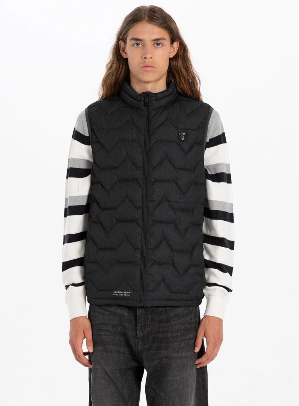 Veste sans manche matelassé POINT ZERO (NOIR - 241316) MODÈLE: 7368005