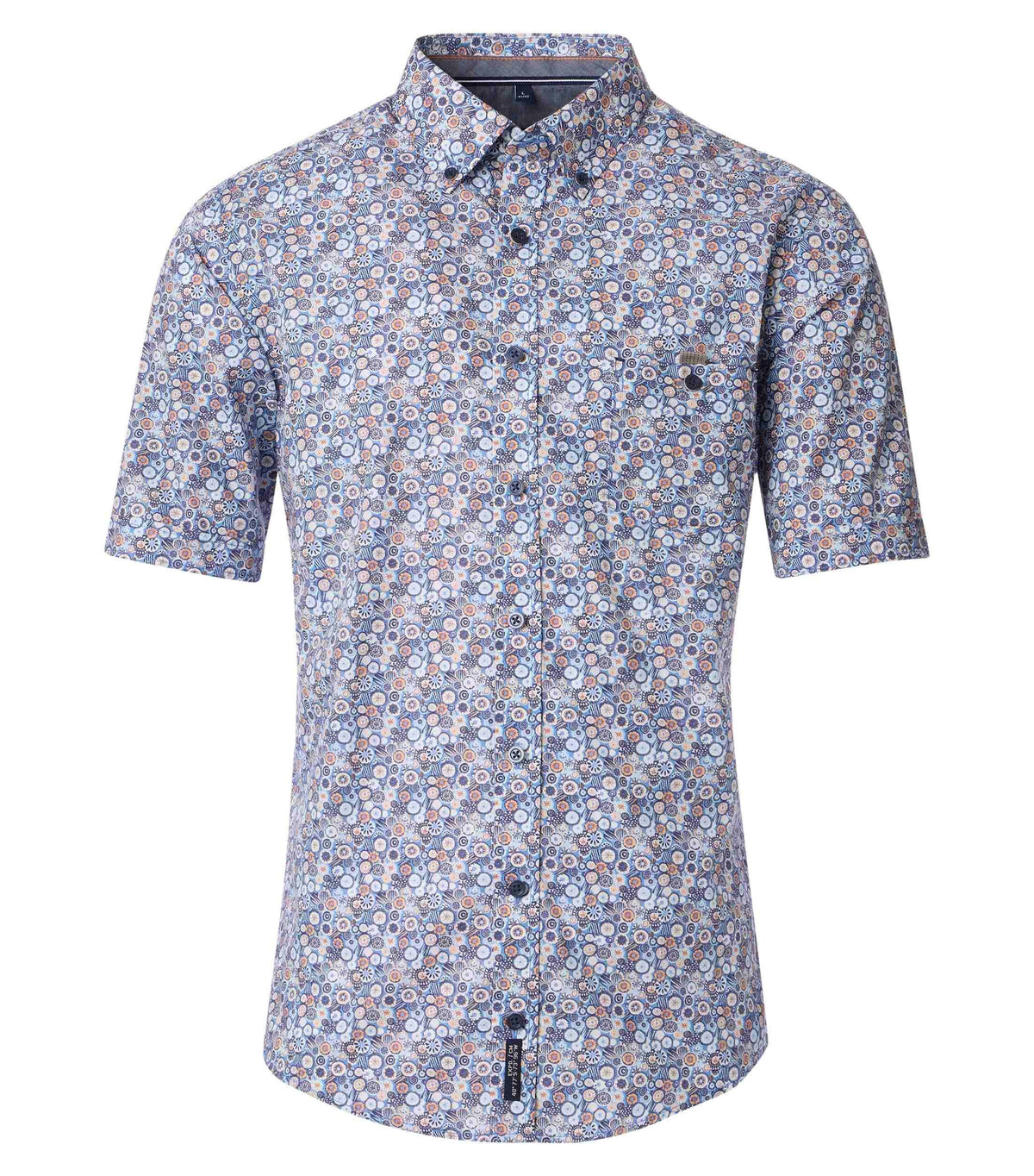 Chemise sport manches courtes CASA MODA (100-BLEU - 251635) MODÈLE: 954395900