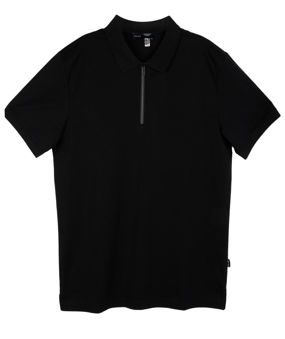 Polo manches courtes HORST (001-NOIR - 251640) MODÈLE: HRPO251311