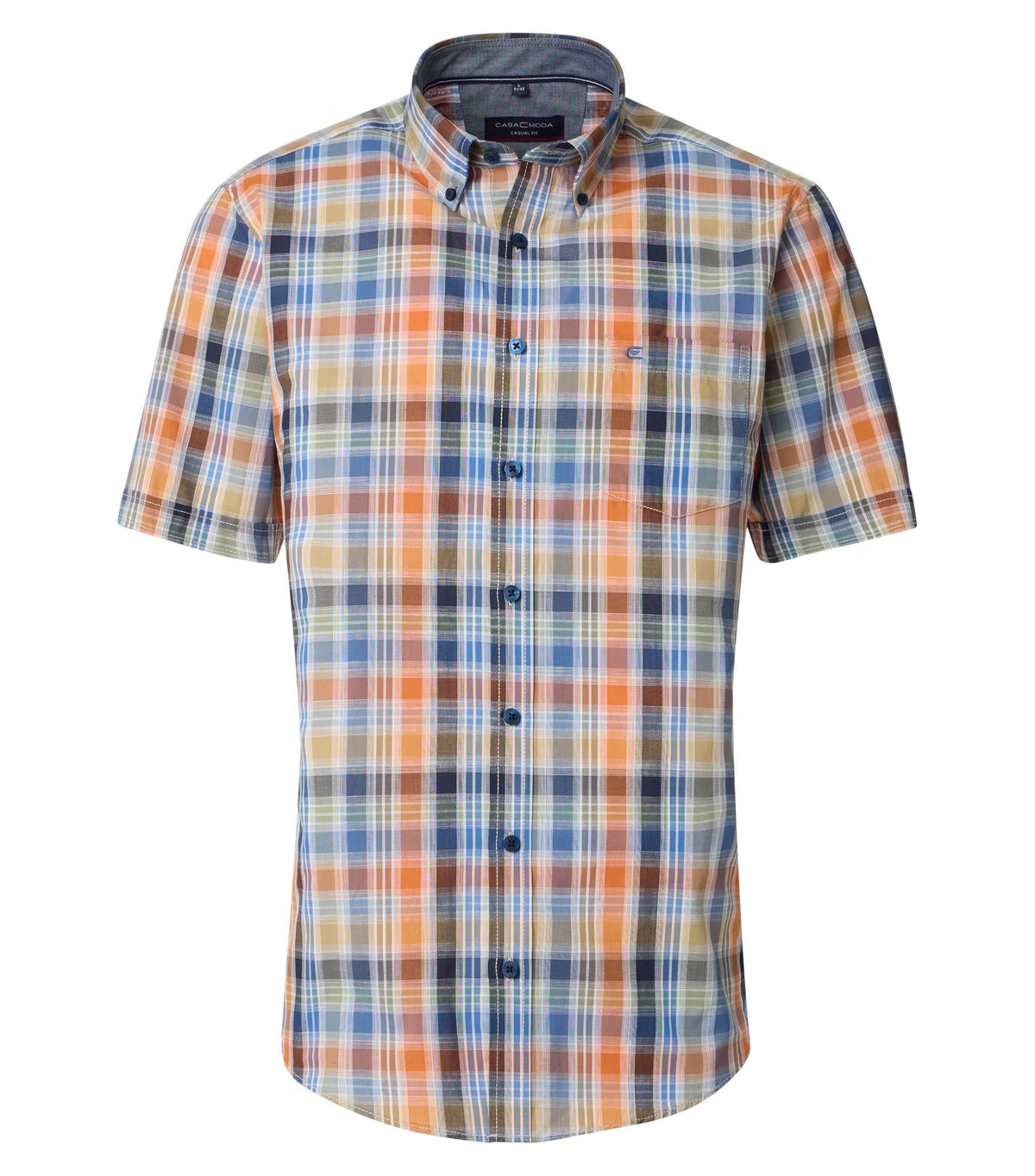 Chemise sport manches courtes CASA-MODA (100-BLEU - 251796) MODÈLE: 954392800