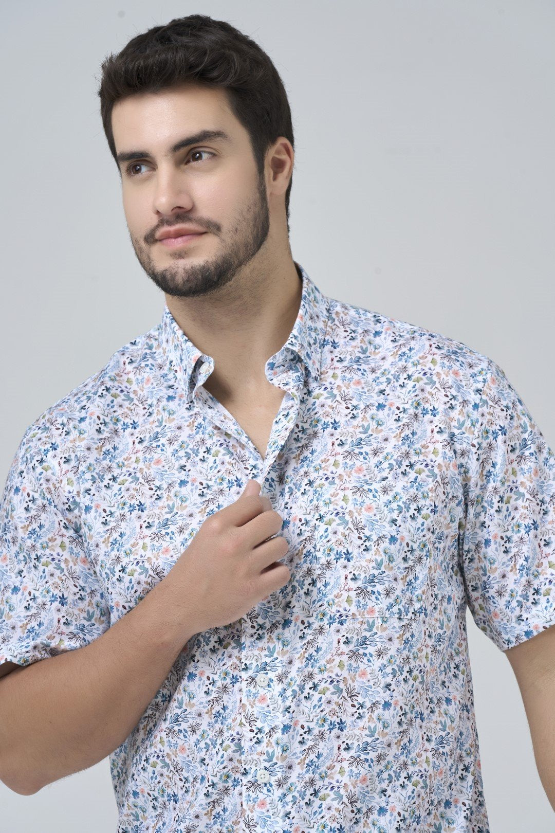 Chemise sport manches courtes LEO CHEVALIER (90-MULTI - 251924) MODÈLE: 624359