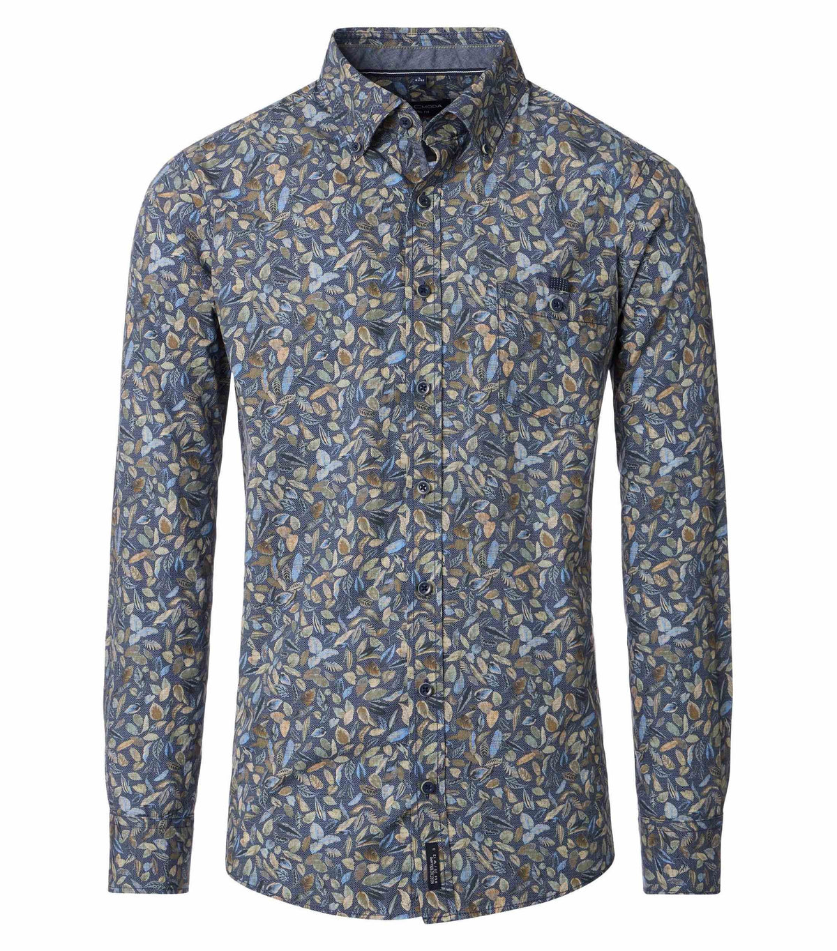 Chemise sport manches longues CASA-MODA (100-BLEU - 251941) MODÈLE: 454482700