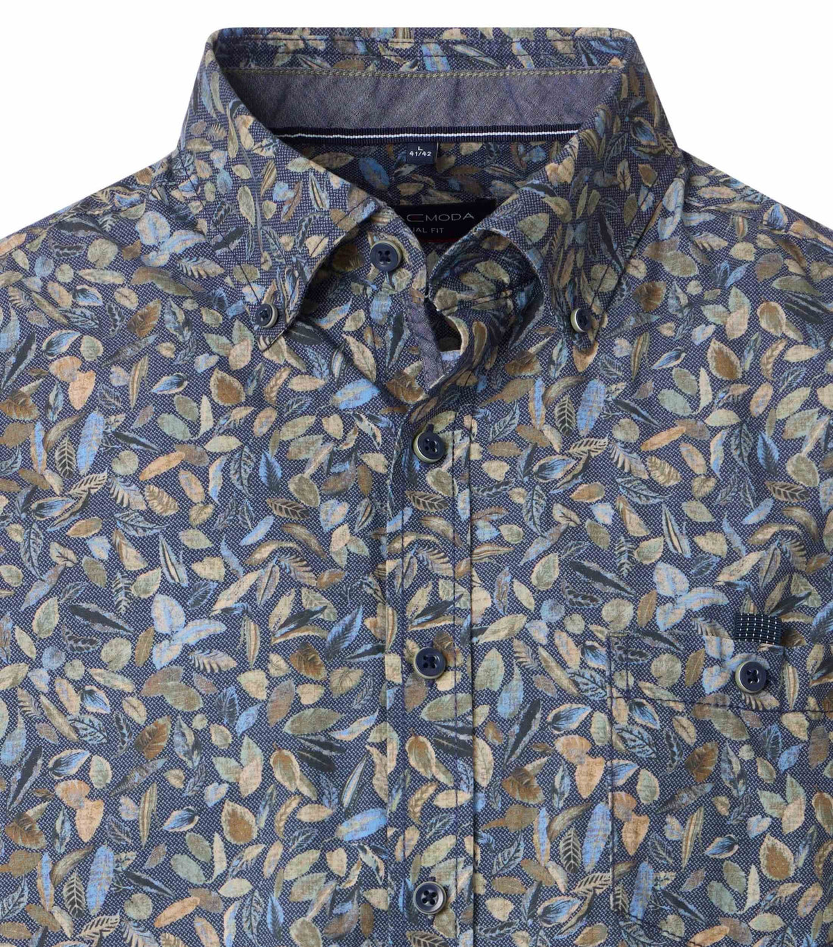 Chemise sport manches longues CASA-MODA (100-BLEU - 251941) MODÈLE: 454482700