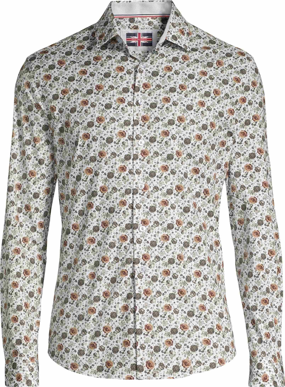 Chemise sport manches longues SOUL of LONDON (205-TAN - 252000) MODÈLE: SOSL252716