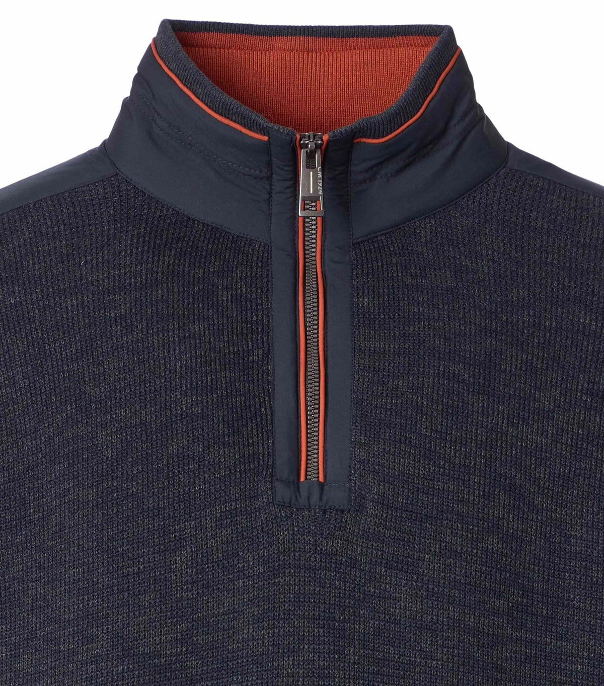Chandail col montant à fermeture éclair CASA-MODA (105-MARINE - 252265) MODÈLE: 454477700