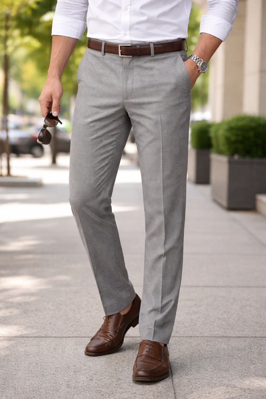 Pantalon sport extensible VISION (GRIS - 262383) MODÈLE: PS2683274