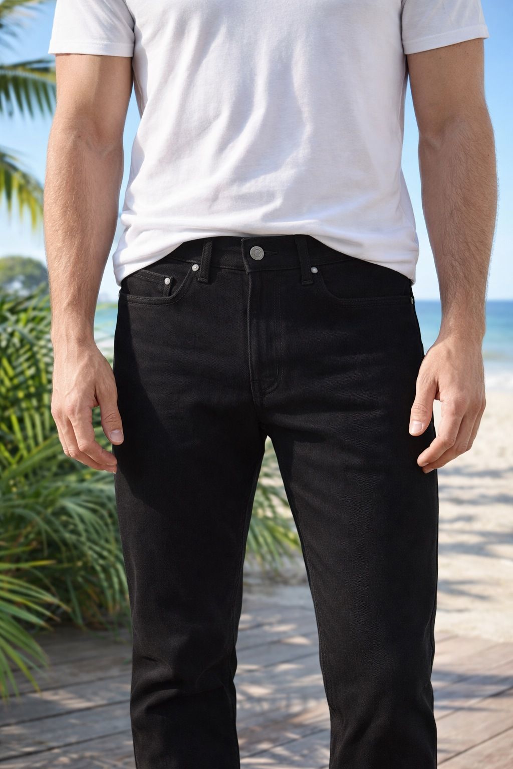 Pantalon sport extensible PROJEK (NOIR - 262393) MODÈLE: 148100