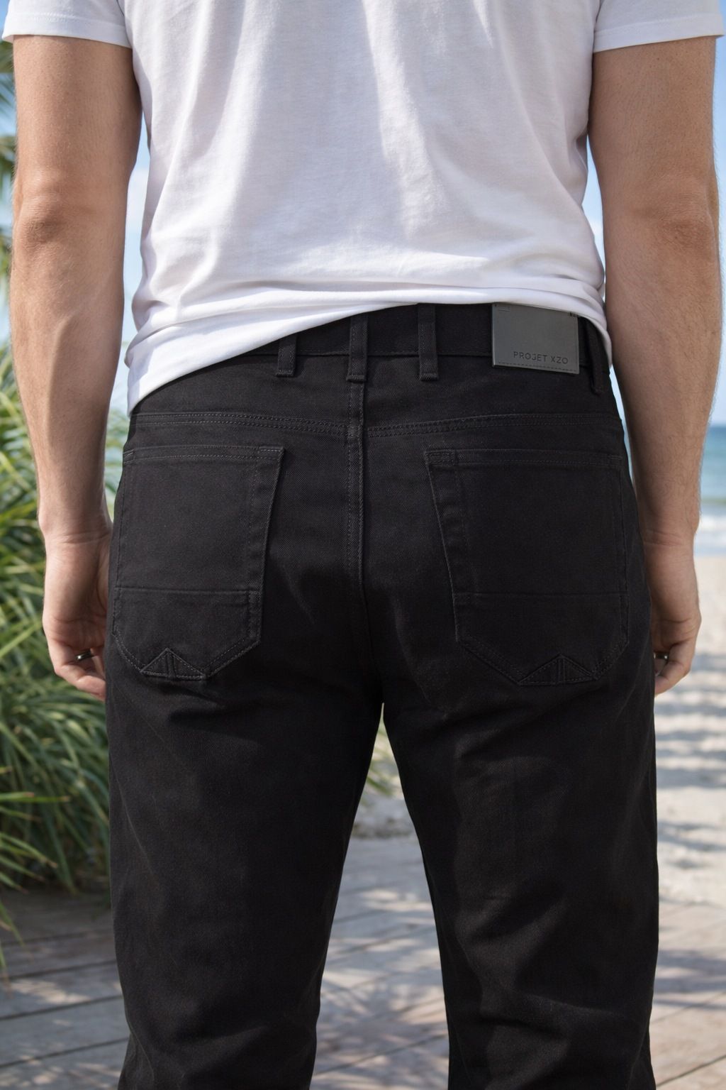 Pantalon sport extensible PROJEK (NOIR - 262393) MODÈLE: 148100