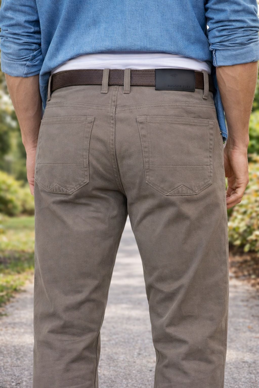 Pantalon sport extensible PROJEK (ARACHIDE - 262393) MODÈLE: 148100