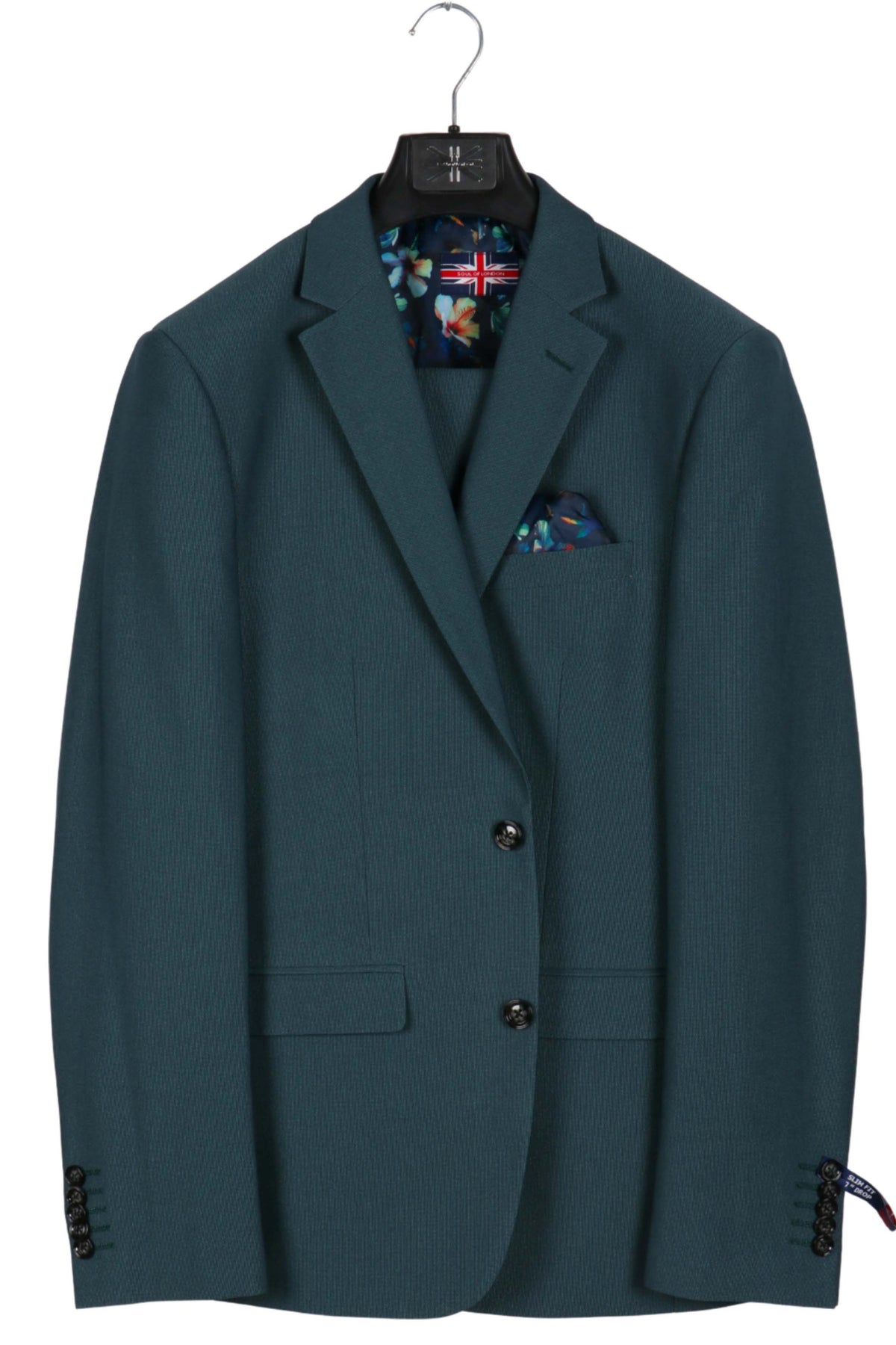 Complet ajusté SOUL of LONDON (300-GREEN - 262397) MODÈLE: SOSU000114