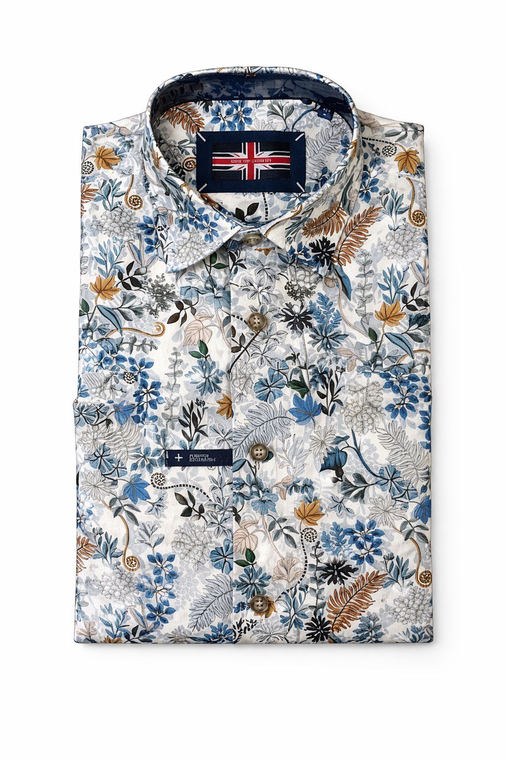 Chemise sport manches courtes SOUL of LONDON (400-BLEU - 262401) MODÈLE: SOSS261730