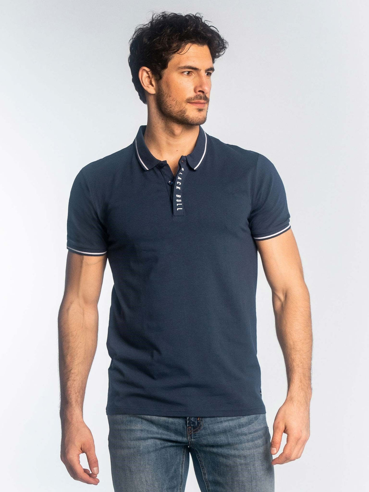 Polo manches courtes BLACK BULL (19-INSIGNIA BLU - 262418) MODÈLE: 3051
