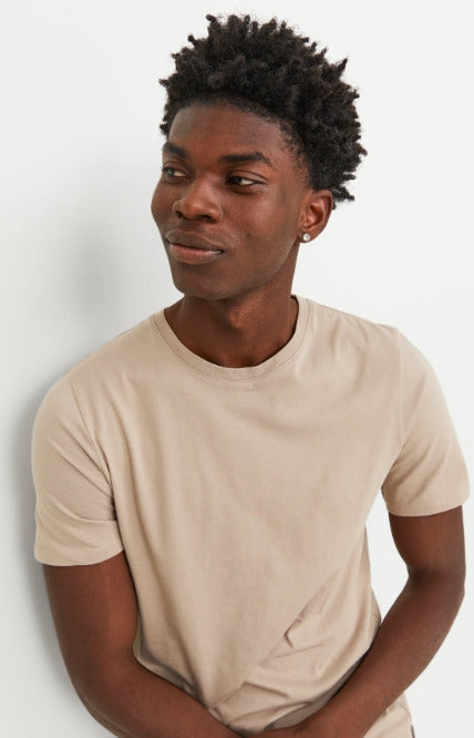 T-shirt manches courtes JACK & JONES (BEIGE - 262428) MODÈLE: 12156101