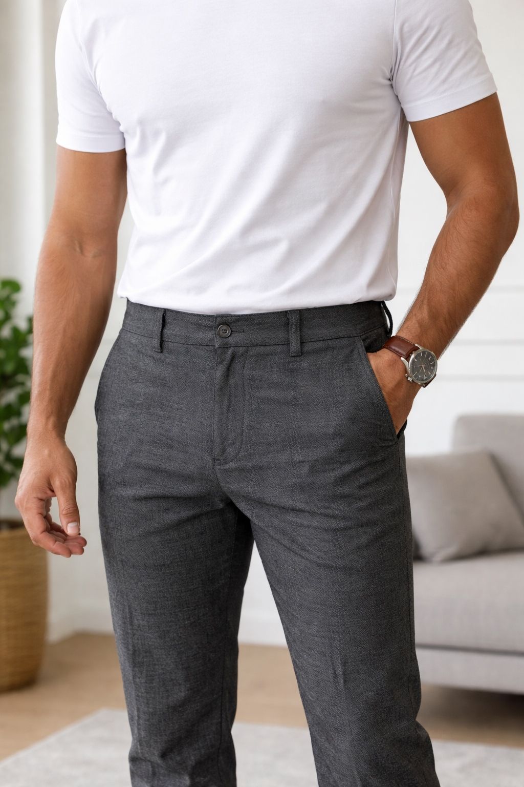 Pantalon sport 5 poches BERTINI (001-NOIR - 262436) MODÈLE: M2152E059