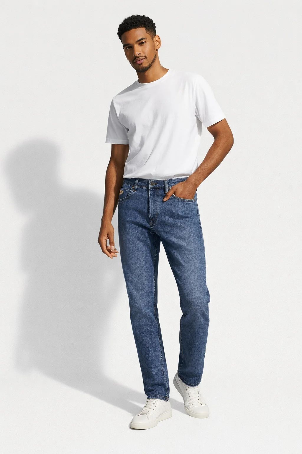 Jeans extensible LOIS (80-HANDBL MED ST - 262501) MODÈLE: 1642-7028