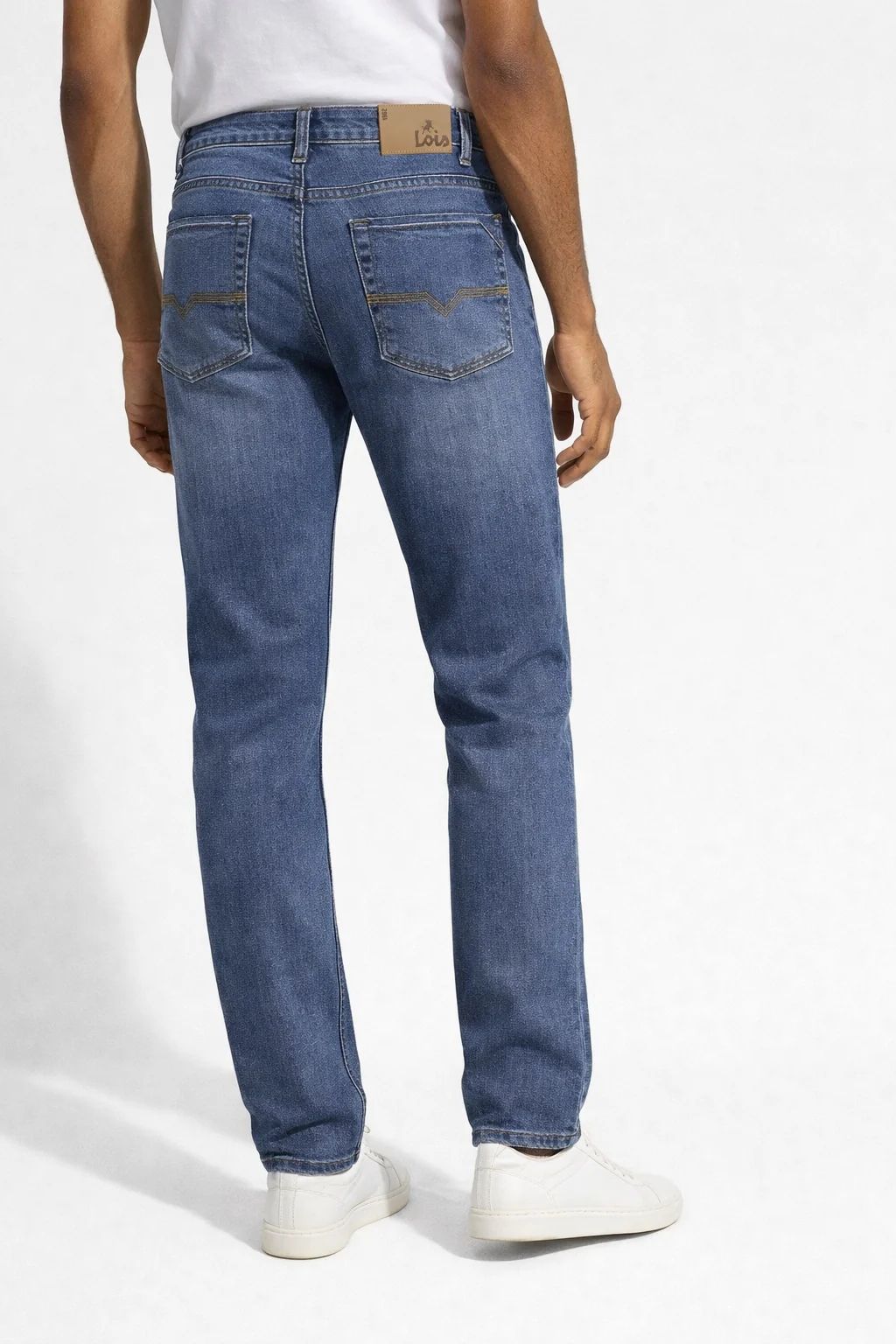 Jeans extensible LOIS (80-HANDBL MED ST - 262501) MODÈLE: 1642-7028
