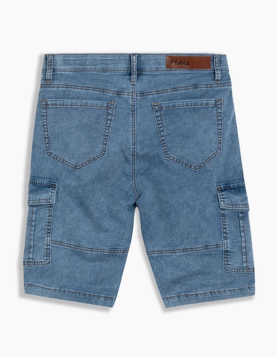 Bermuda extensible LOIS (90-BLEACH - 262503) MODÈLE: 1762-6818