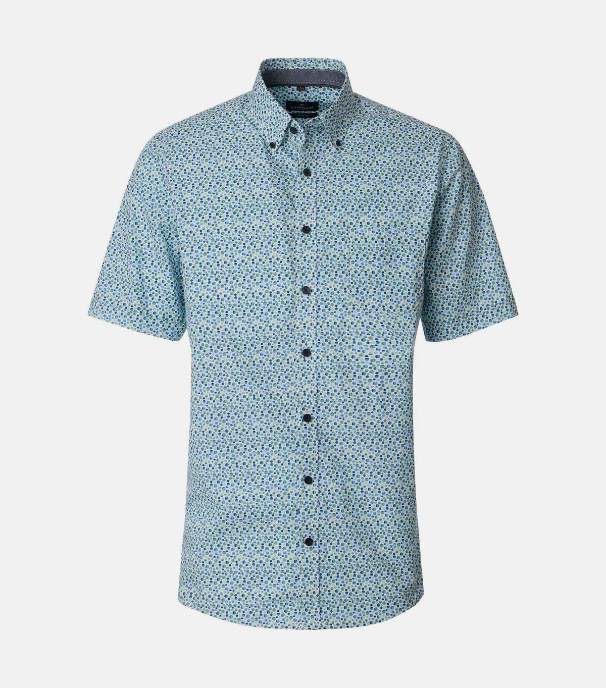 Chemise sport manches courtes CASA-MODA (300-GREEN - 262545) MODÈLE: 126130301