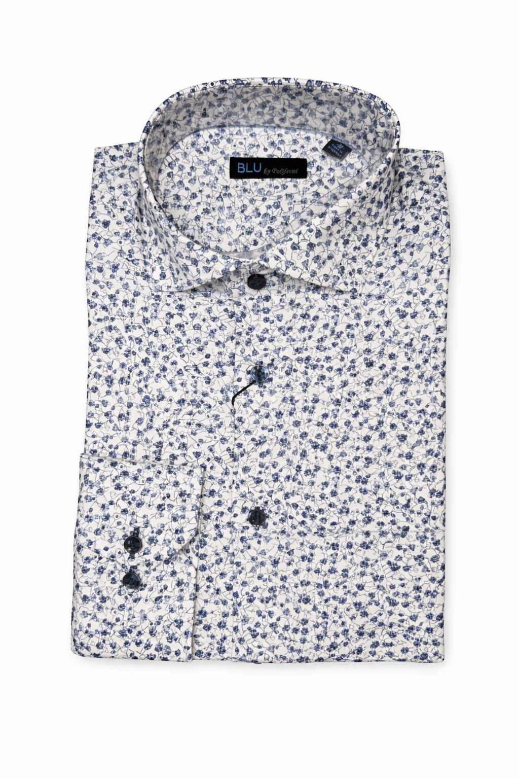 Chemise sport manches longues BLU (18-BLEU - 262598) MODÈLE: B2652207