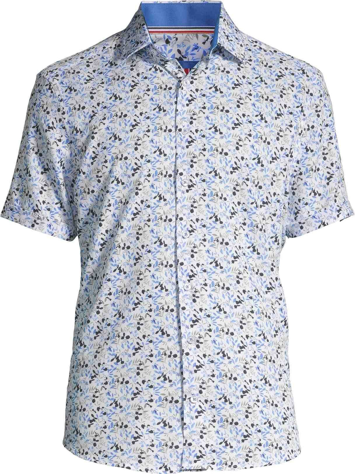 Chemise sport manches courtes SOUL of LONDON (400-BLEU - 262641) MODÈLE: SOSS261744