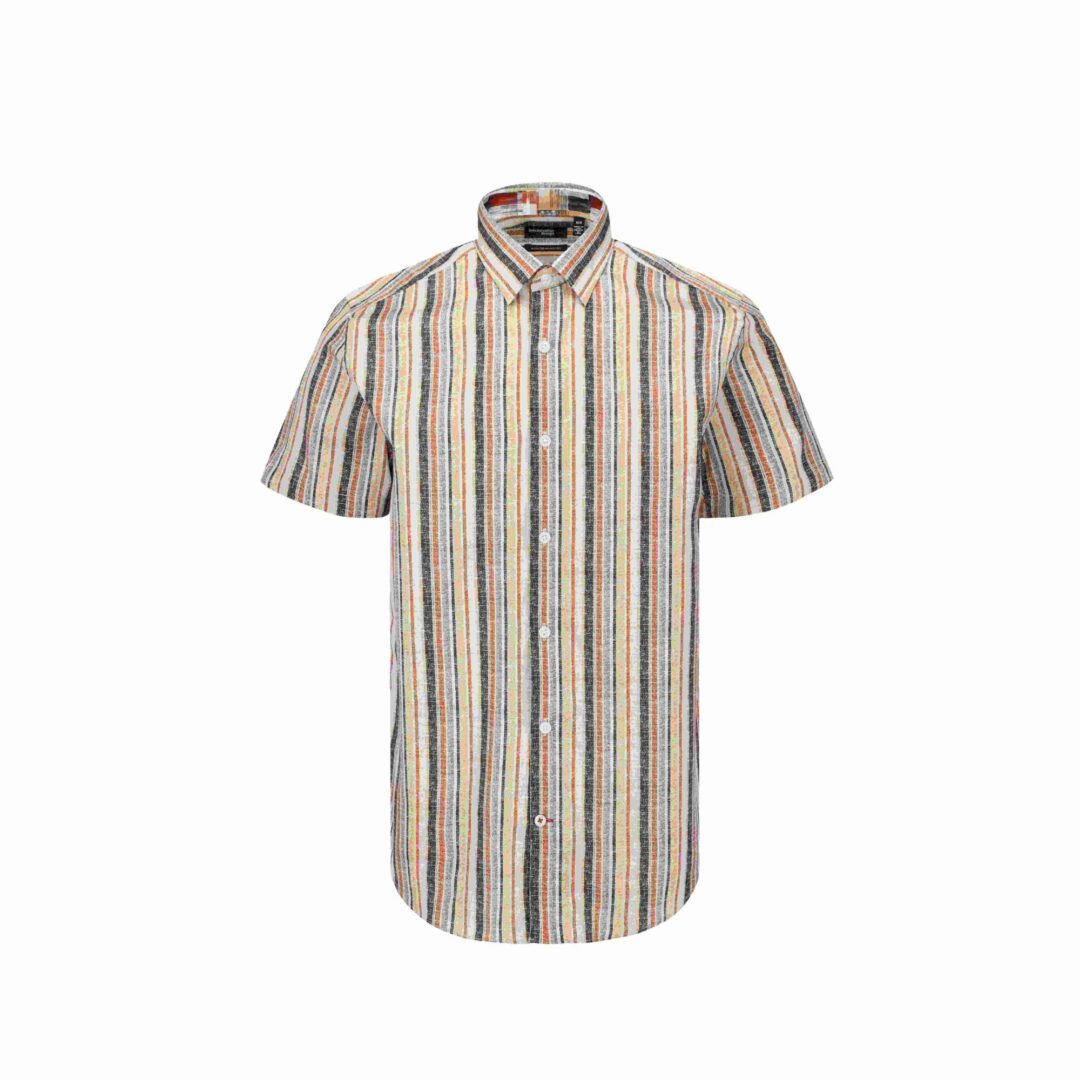 Chemise Manches Courtes LEO CHEVALIER (23-TAUPE - 262667) MODÈLE: 626219