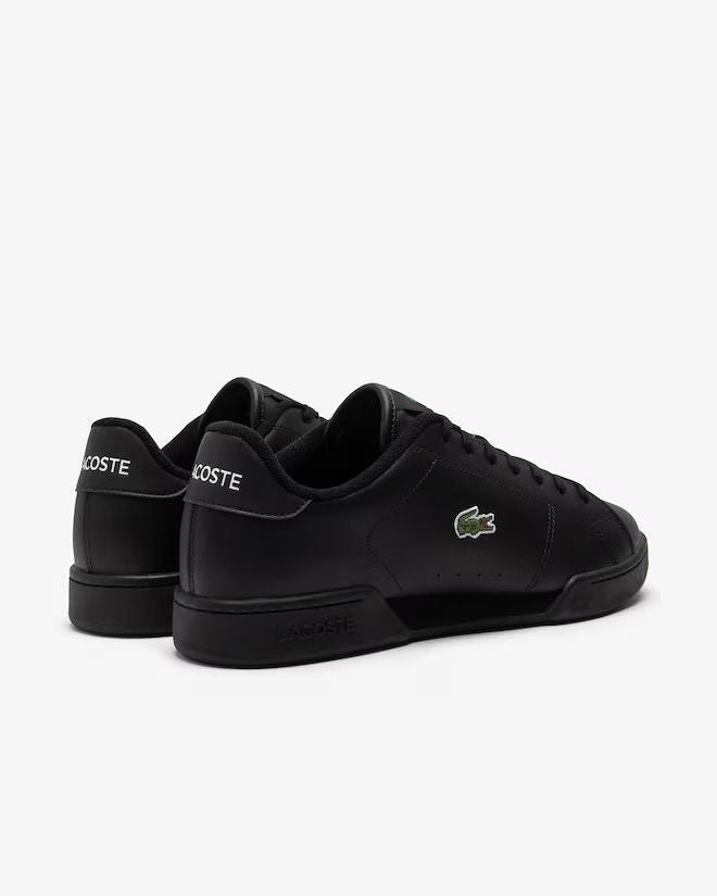 Soulier CARNABY CUP style basket en cuir LACOSTE (02H-NOIR - 262773) MODÈLE: 749SMA0035