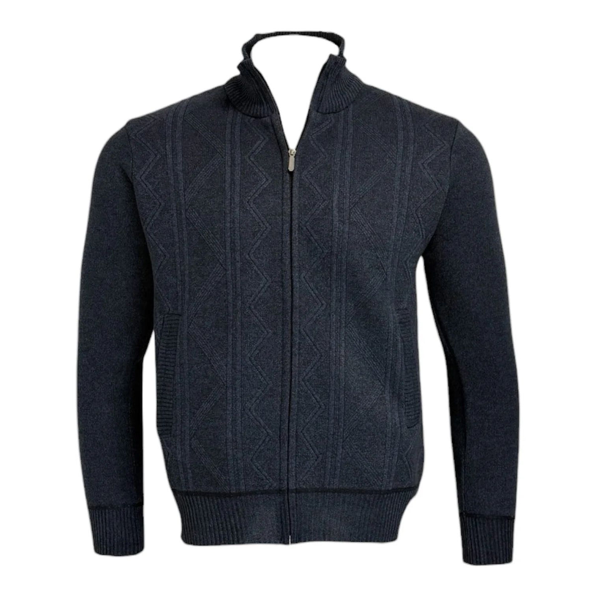 Cardigan à fermeture éclair SUGAR (MIDNIGHT - 262778) MODÈLE: SEAN