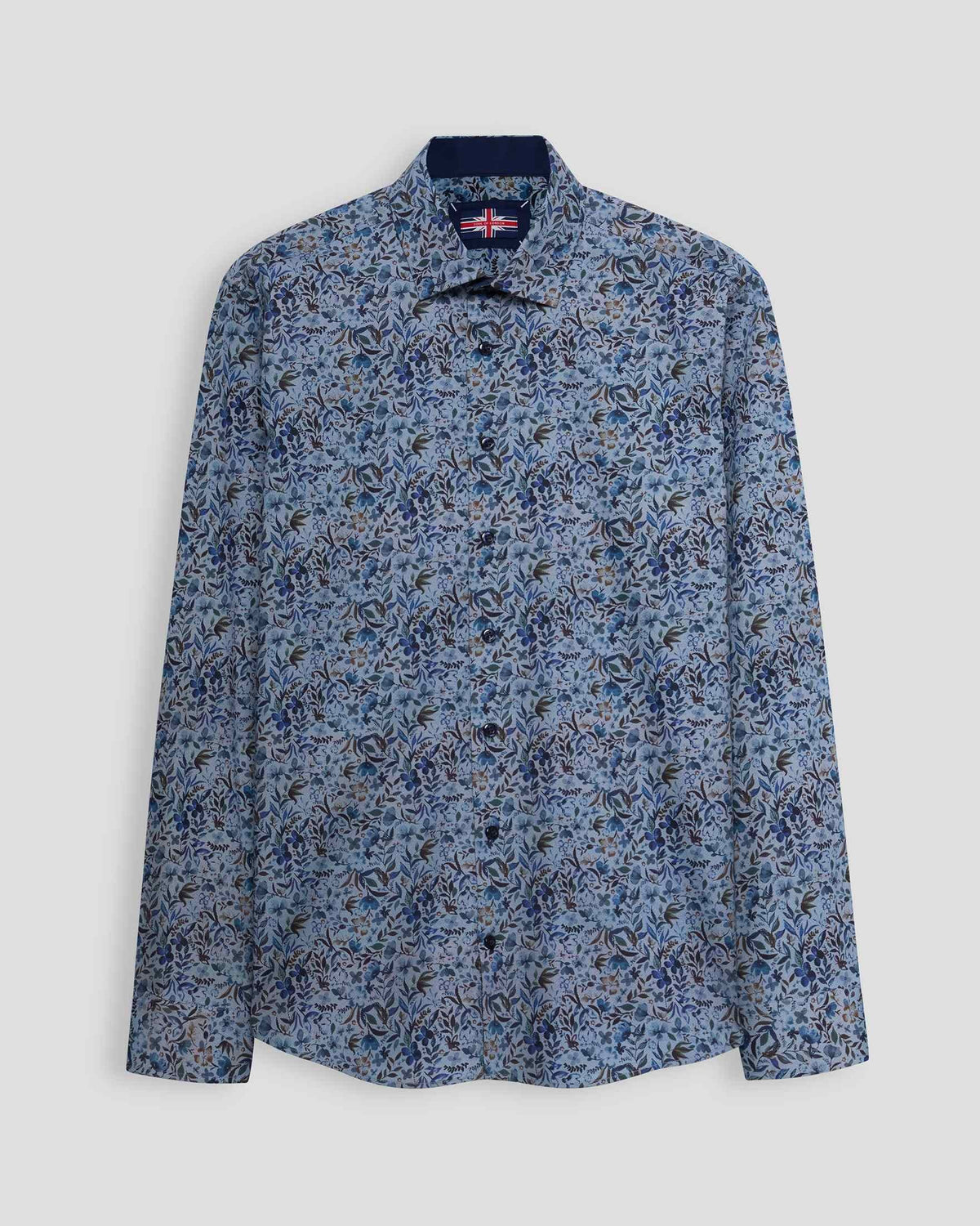 CHEMISE MANCHES LONGUES SOUL OF LONDON (400-BLEU - 262791) MODÈLE: SOSL262715