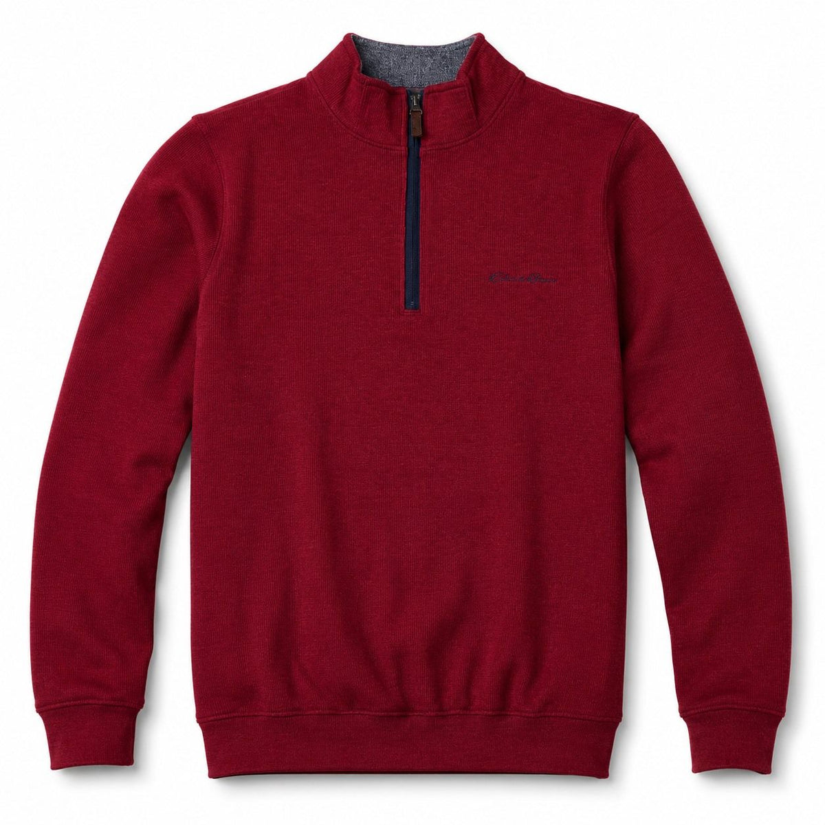 MOCK ZIP ETHNIC BLUE (ROUGE - 262805) MODÈLE: 90120H