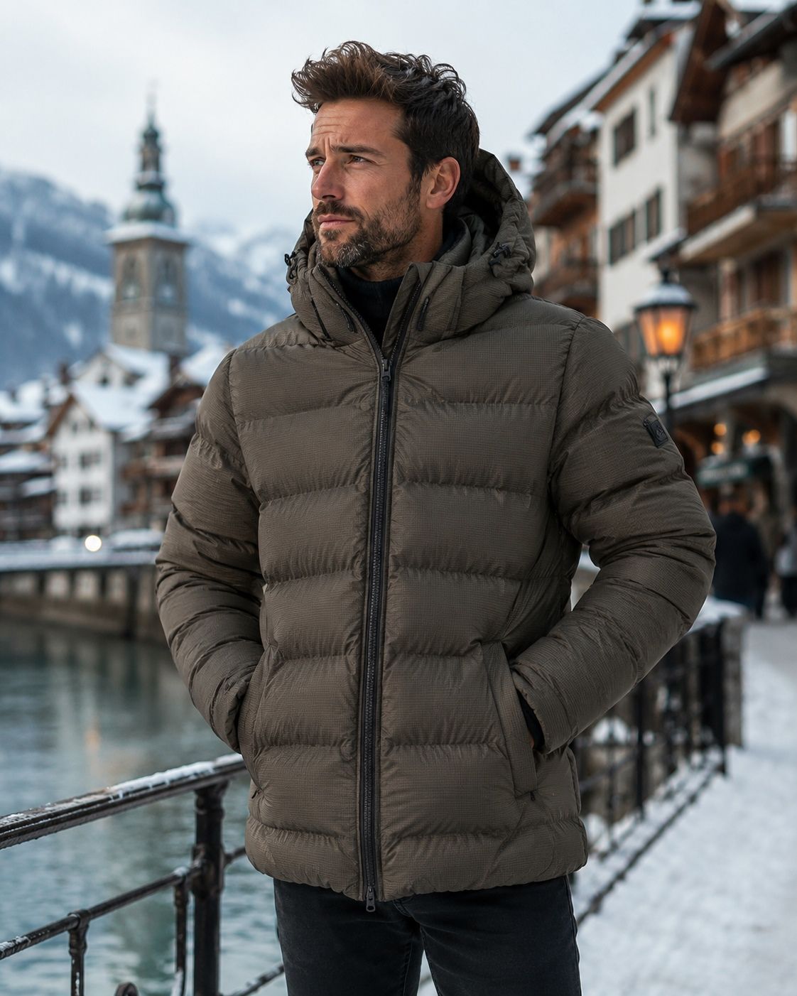 MANTEAU HIVER POINT ZERO (ARMY - 262811) MODÈLE: 7768021