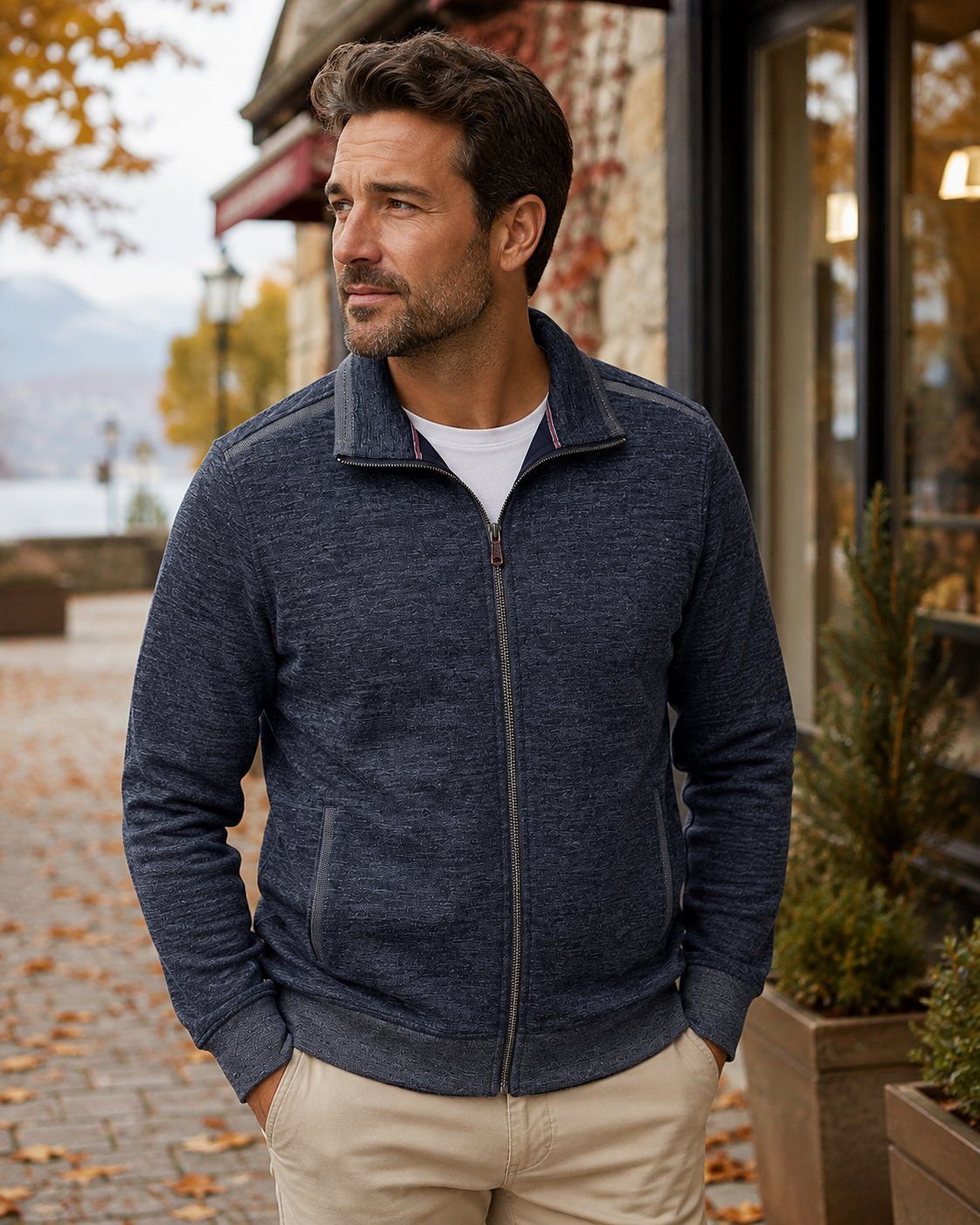 VESTE MONTE CARLO (740-BLEU - 262828) MODÈLE: 263-56359