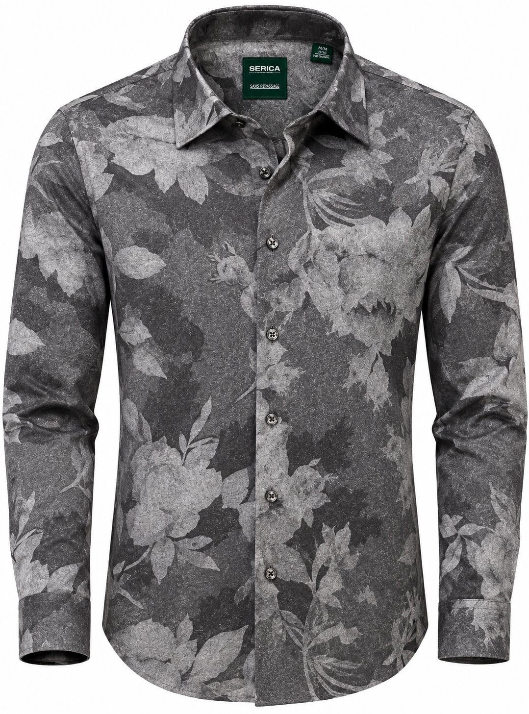 CHEMISE MANCHES LONGUES SERICA (99-NOIR - 262858) MODÈLE: CSP2669202