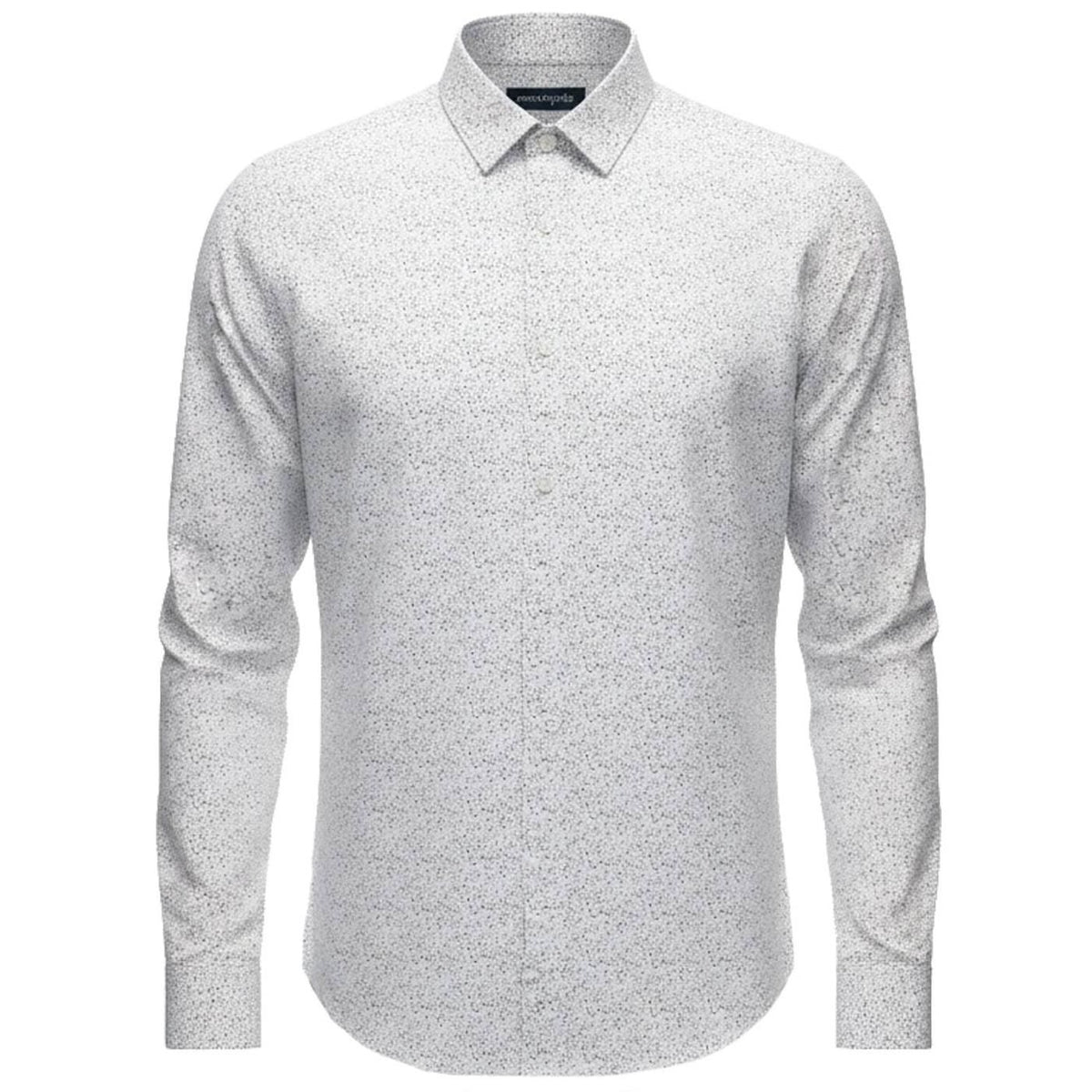 Chemise extensible sport manches longues MARCO (BLANC - 262893) MODÈLE: CH3921