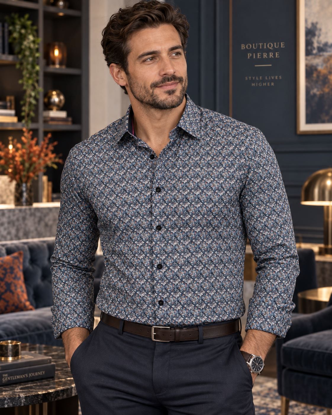 CHEMISE MANCHES LONGUES BLACK ICE (NOIR - 262902) MODÈLE: F26BIS4712
