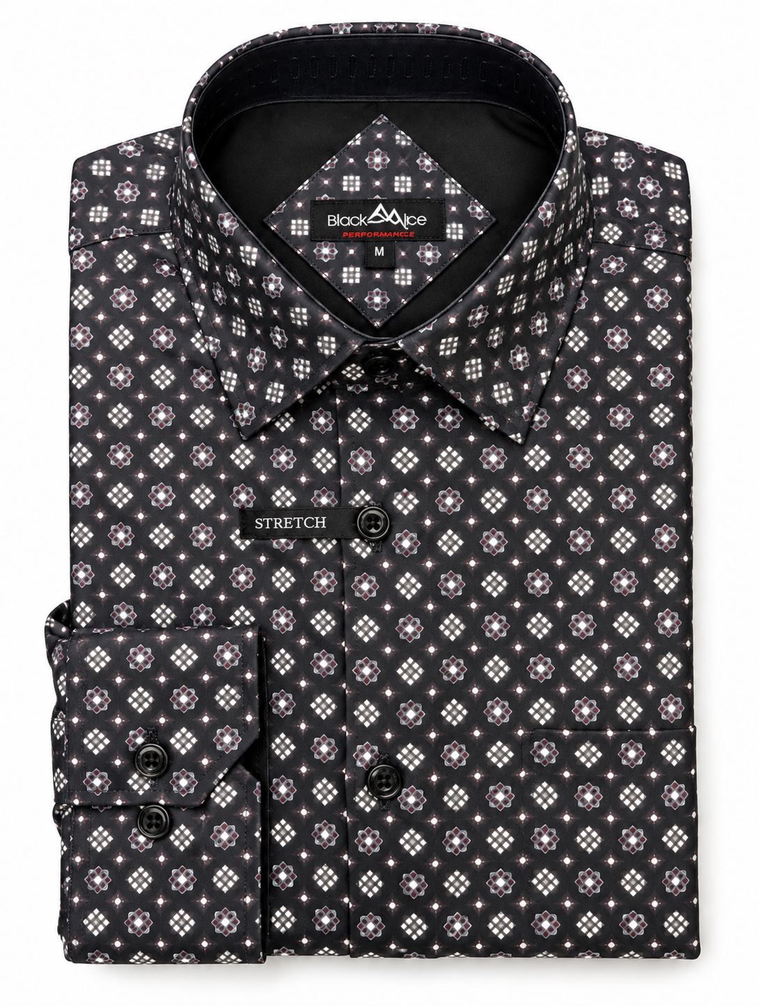 CHEMISE MANCHES LONGUES BLACK ICE (NOIR - 262904) MODÈLE: F26BIS4727