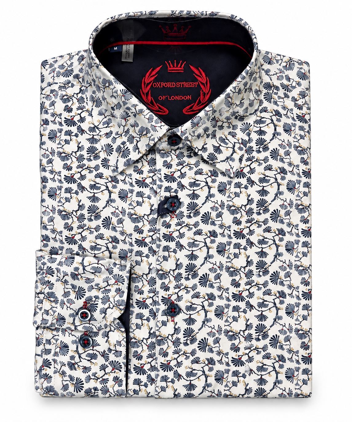CHEMISE MANCHES LONGUES OXFORD STREET (BLANC - 262908) MODÈLE: F26OX4639