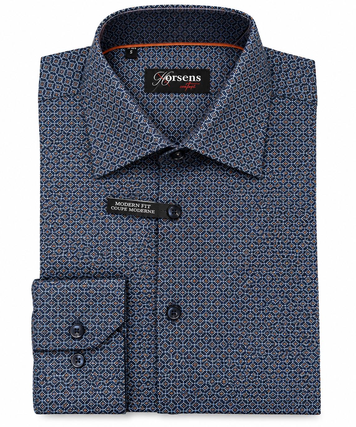 CHEMISE MANCHES LONGUES LIEF HORSEN (MARINE - 262909) MODÈLE: F26LHR2439
