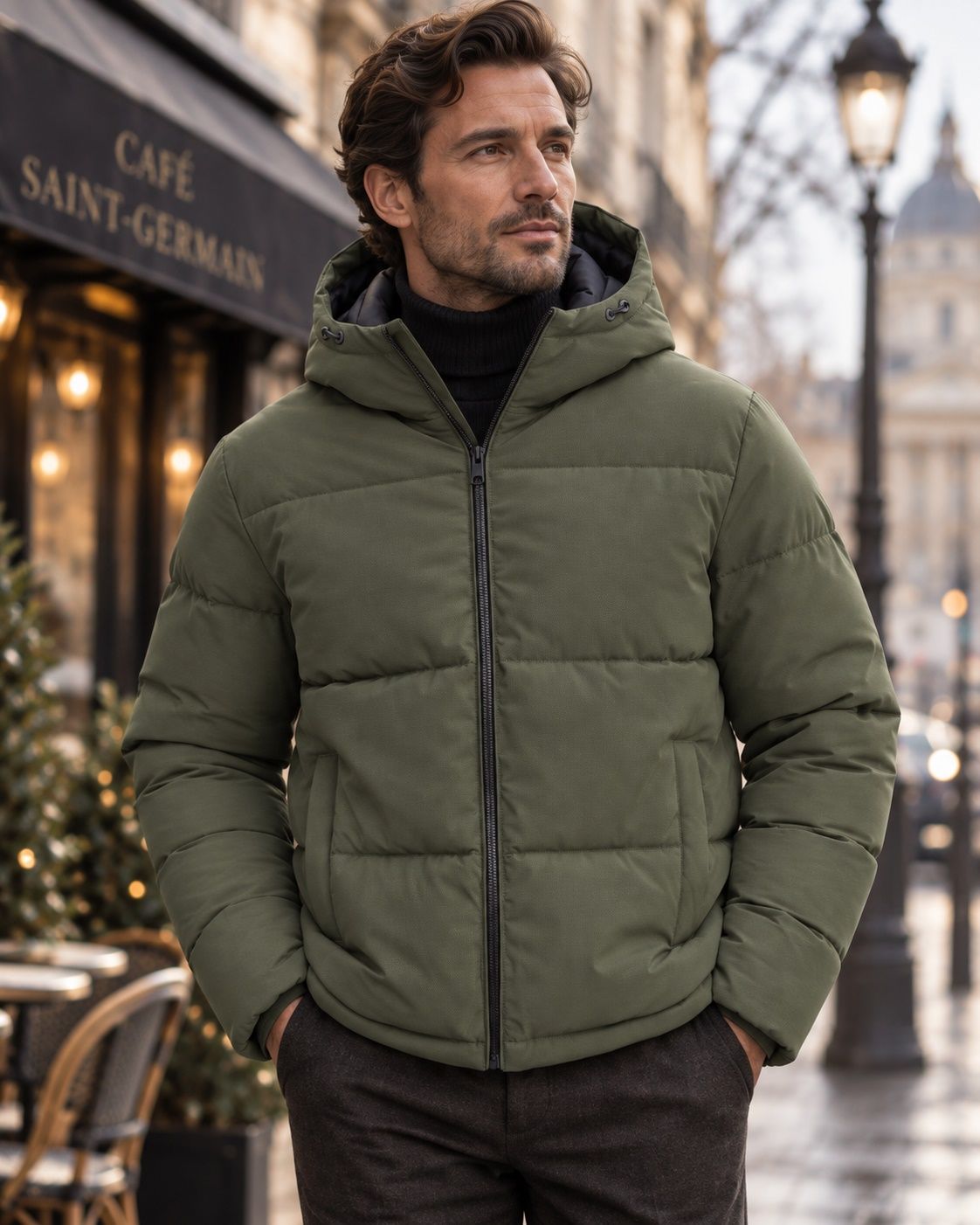 Manteau d'hiber court JACK & JONES (ROSIN - 262918) MODÈLE: 12303930