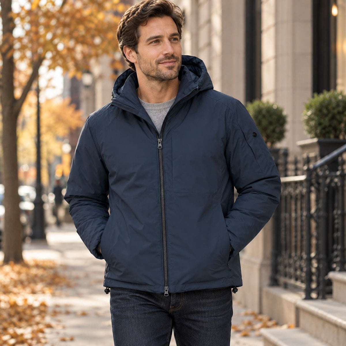 Manteau d'hiver OOKPIK (GRIS VOLCAN - 262925) MODÈLE: ALEXANDER