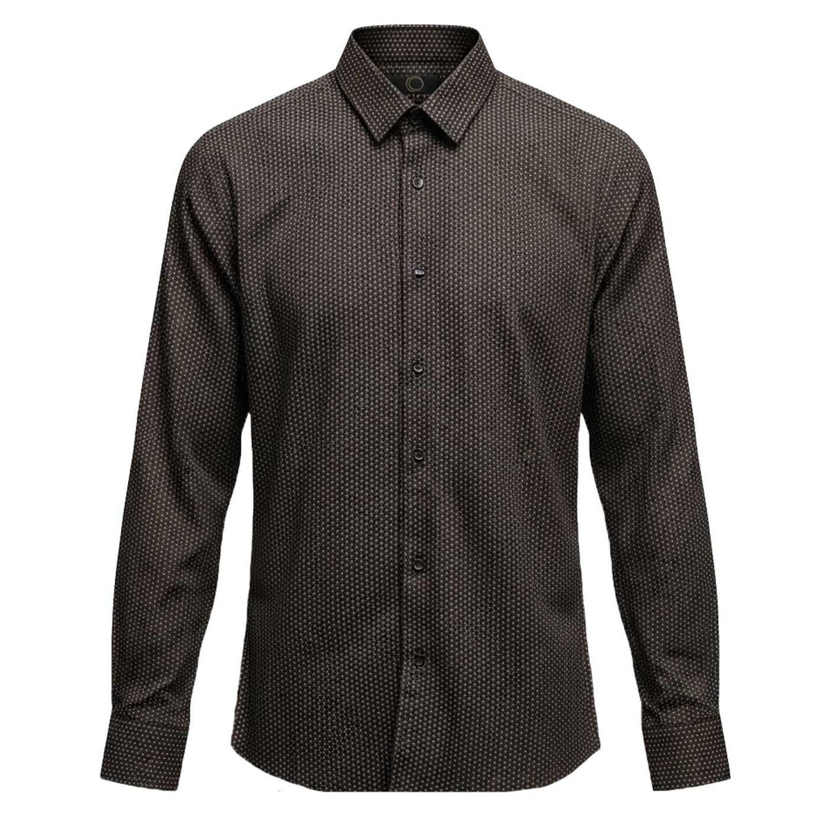 Chemise sport manches longues MARCO (NOIR - 262947) MODÈLE: CH3911