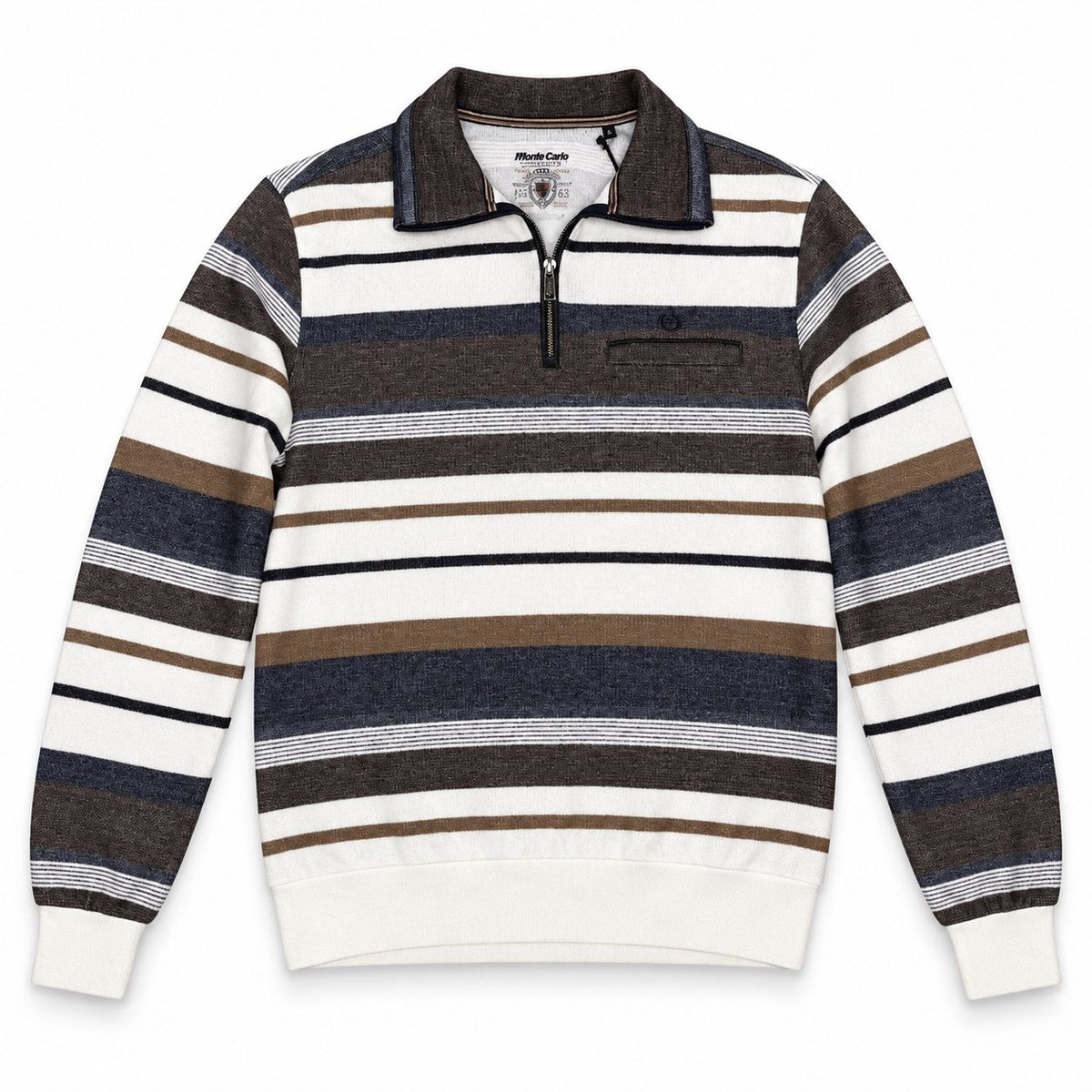 MOCK ZIP MONTE CARLO (202-BLACK - 262960) MODÈLE: 263-56255